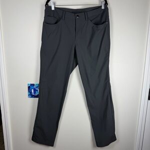 Lululemon‎ ABC Classic Fit Pants Charcoal Gray Commission Tech Golf Size 33